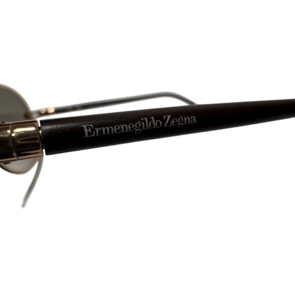 Ermenegildo Zegna Aviator Sunglasses SZ 3207 in Brown/Gold main image 11